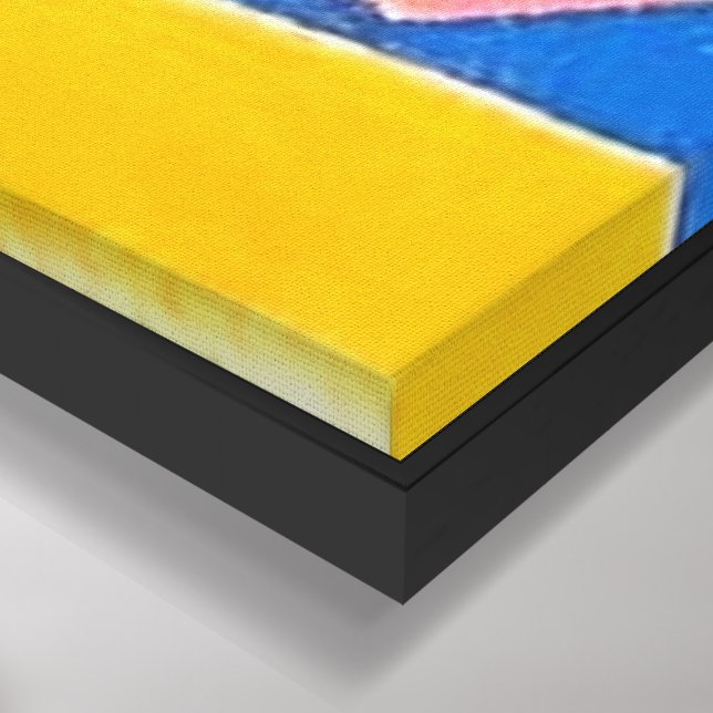 Lienzo Danza Geométrica (Esquina (abajo))