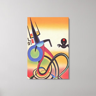 Lienzo Danza Kachina Ken Gage Abstracto