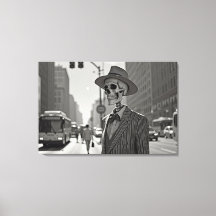 Dapper mortífero: Esqueleto en la ciudad