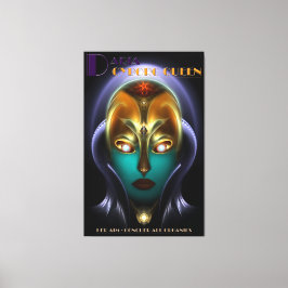 Lienzo Daria Cyborg Queen Canvas Print