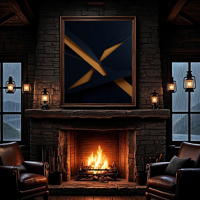 Lienzo Dark Gold Luxury (Subido por el creador)