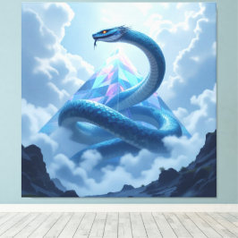 Lienzo „Das Geheimnis der Schlangengötter“