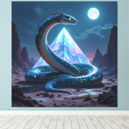 Lienzo „Das Geheimnis der Schlangengötter“