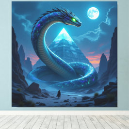 Lienzo „Das Geheimnis der Schlangengötter“