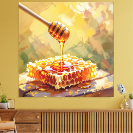 Lienzo Das Gold der Natur – Honig