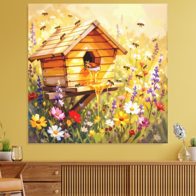 Lienzo Das Gold der Natur Honig (Insitu (Sala de estar))
