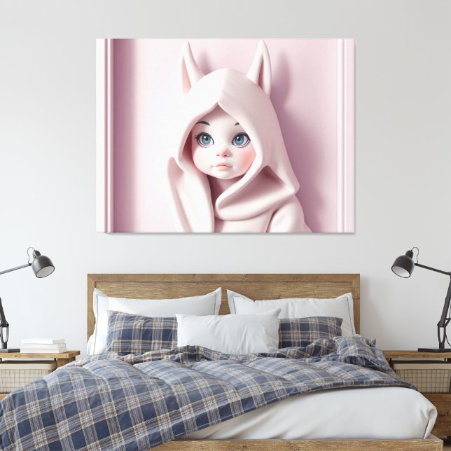 Lienzo „Das Mädchen im Zaubermantel“ (Insitu(Dormitorio))