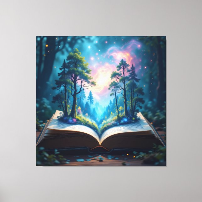 Lienzo  Das magische Märchenbuch    (Anverso)