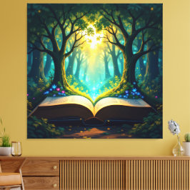 Lienzo  Das magische Märchenbuch   