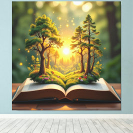 Lienzo  Das magische Märchenbuch   