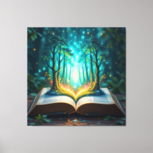 Lienzo  Das magische Märchenbuch    (Anverso)