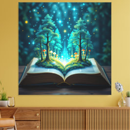 Lienzo  Das magische Märchenbuch   