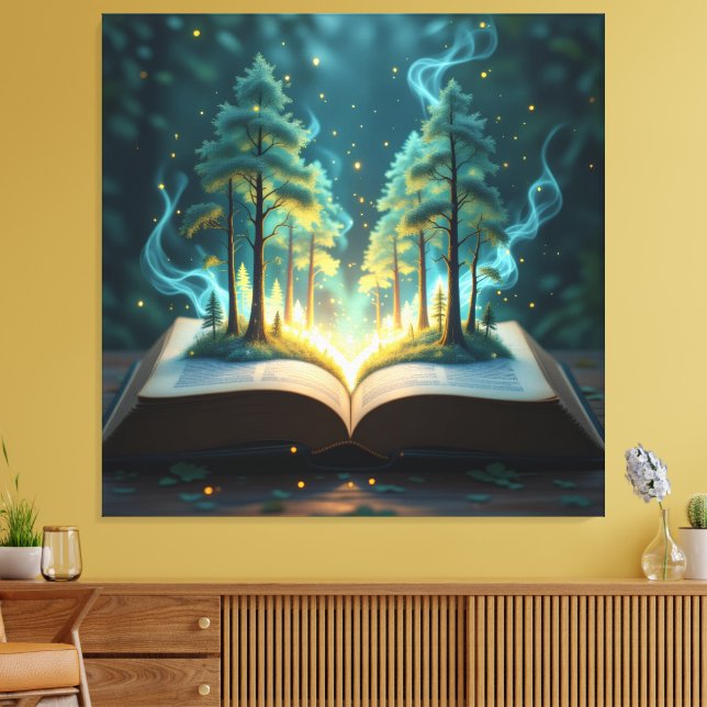 Lienzo  Das magische Märchenbuch    (Insitu (Sala de estar))