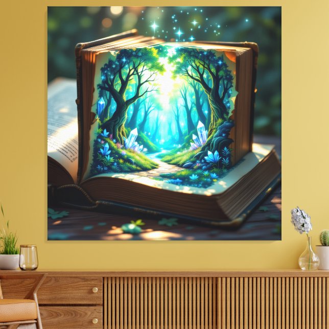 Lienzo  Das magische Märchenbuch    (Insitu (Sala de estar))