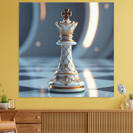 Lienzo Das Spiel der Könige – Schach