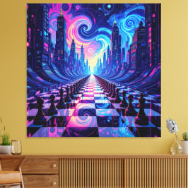 Lienzo Das Spiel der Könige – Schach