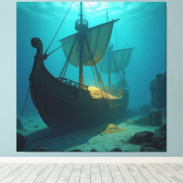 Lienzo   „Das versunkene Gold der Wikinger“  