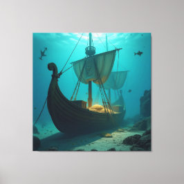 Lienzo   „Das versunkene Gold der Wikinger“  