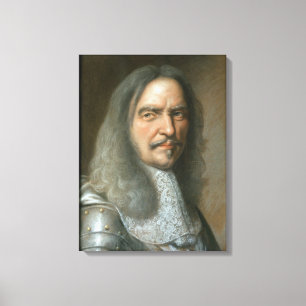 Lienzo d'Auvergne Vicomte de Turenne de Enrique de La