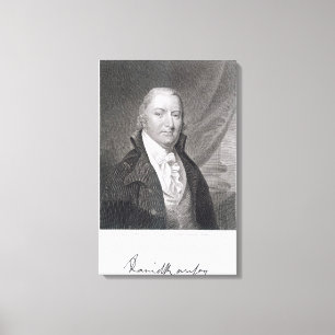 Lienzo David Ramsay, grabado por James Barton Longacre (1