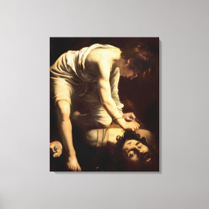 Lienzo David y Goliat - Caravaggio c.1610