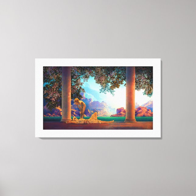 Lienzo DAYBREAK Maxfield Parrish 1922 ... 2025 (Anverso)