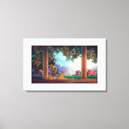 Lienzo DAYBREAK Maxfield Parrish 1922 ... 2025