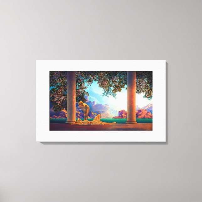 Lienzo DAYBREAK Maxfield Parrish 1922 ... 2025 (Anverso)