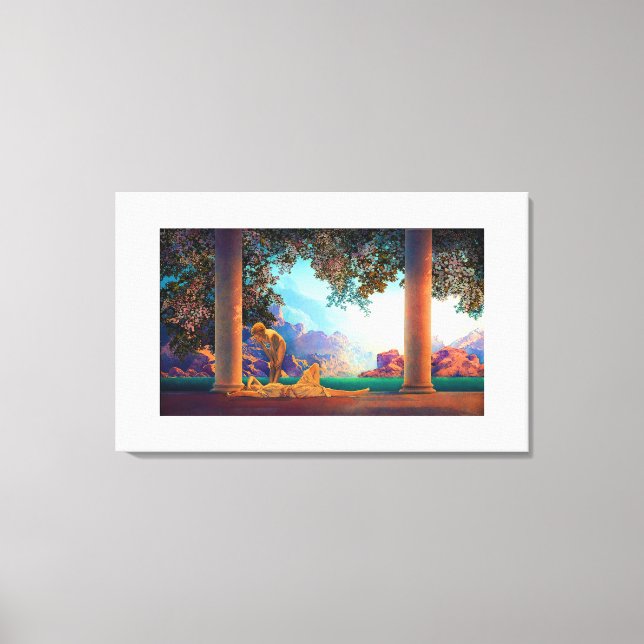 Lienzo DAYBREAK Maxfield Parrish 1922 ... 2025 (Anverso)