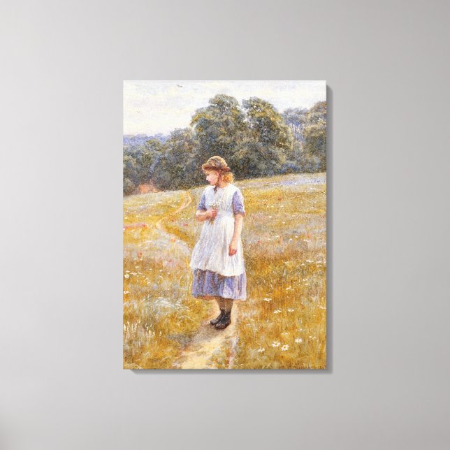 Lienzo Daydreamer, 1878 (Anverso)