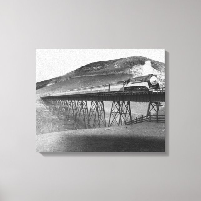 Lienzo Daylight Limited Railway sobre Tressel (Anverso)