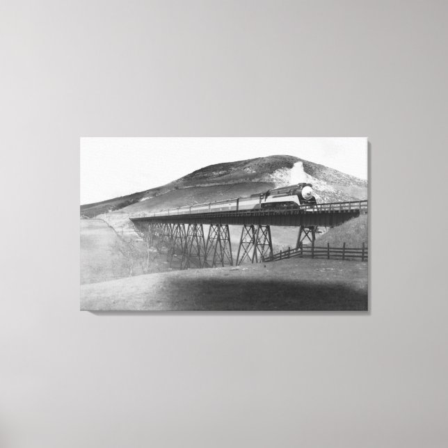 Lienzo Daylight Limited Railway sobre Tressel (Anverso)