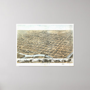 Lienzo Dayton, Ohio (1870)