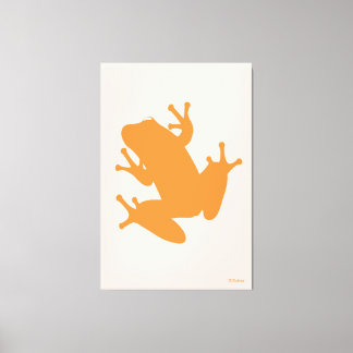 Lienzo de ajuste de galería de ranas de árbol nara