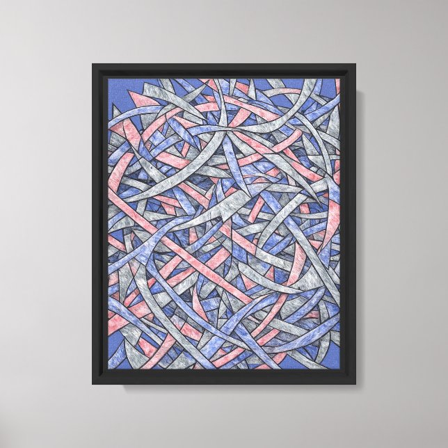 Lienzo de Armonía Enredada (Anverso)