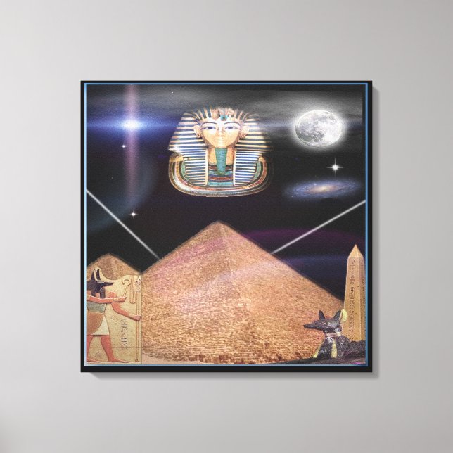 Lienzo de arte de Egipto (Anverso)