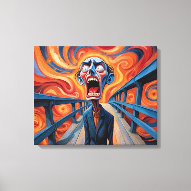 Lienzo de arte emocional, decoración de pared, gal (Anverso)