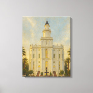 Lienzo de arte St. George Utah Temple Painting™ LD