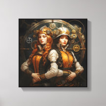 Lienzo de arte zodiacal de Géminis