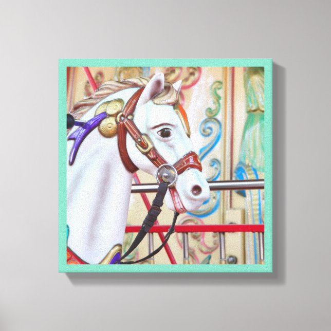 Lienzo de caballo pintado 16 en serie (Anverso)