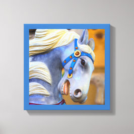 lienzo de caballos de carreras serie 18