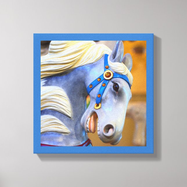 lienzo de caballos de carreras serie 18 (Anverso)