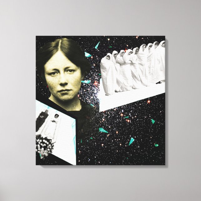 Lienzo De camino al próximo mundo (Anverso)