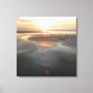 Lienzo de círculo de arena #1