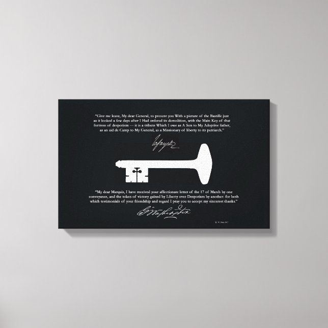 Lienzo de claves de libertad (Anverso)