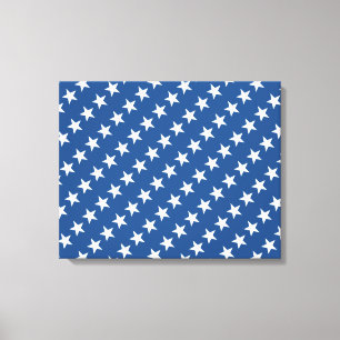 Lienzo de estrellas blancas