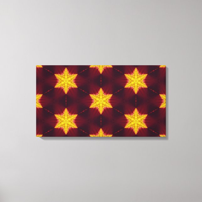 Lienzo de Estrellas Doradas (Anverso)