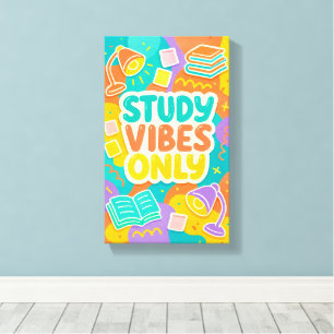Lienzo de estudio estudiantil - Decoración de dorm