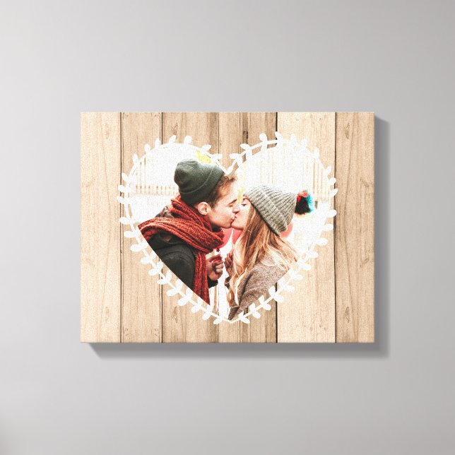 Lienzo de foto cordial ruso personalizado (Anverso)