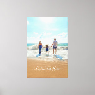 Lienzo de Foto Personalizada Imprime Tus Fotos y T